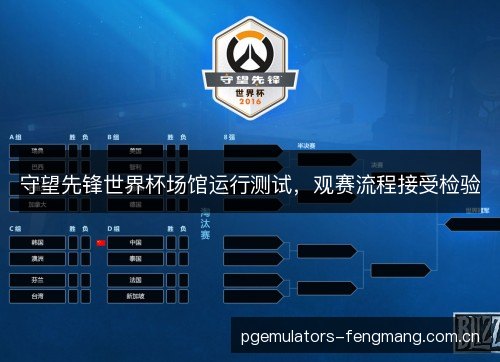 守望先锋世界杯场馆运行测试,观赛流程接受检验 守望先锋世界杯场馆运行测试,观赛流程接受检验